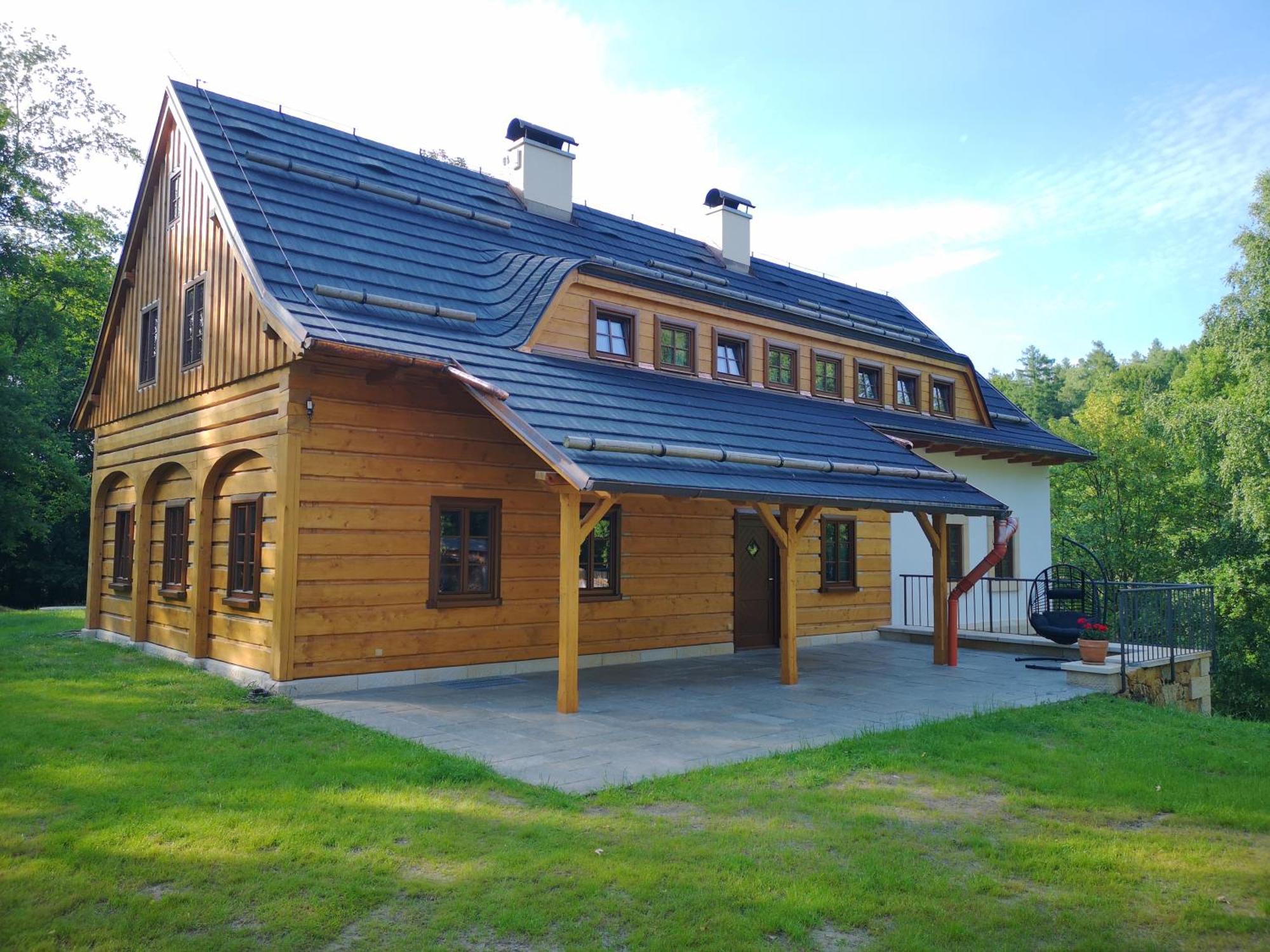 Villa Na Jeleni Stezce Chřibská Esterno foto